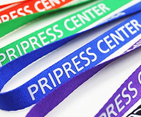 平織ネックストラップの参考画像①