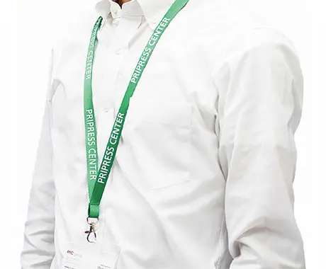 平織ネックストラップの参考画像②