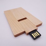 HERMES USBメモリ ブラウン 木製カード式USBメモリ1-